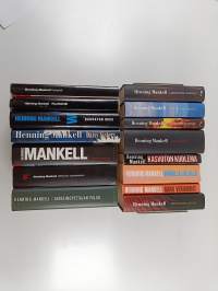 Henning Mankell -paketti (15 kirjaa) : Rauhaton mies ; Daisy Sisters ; Ennen routaa ; Valkoinen naarasleijona ; Palomuuri ; Pyramidi ; Tanssiopettajan paluu ; Ita...
