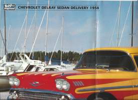 Chevrolet Delary Sedan Delivery 1958 -  juliste taitettu kirjekokoon