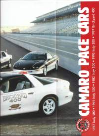 Camaro Pace cars  - juliste taitettu kirjekokoon