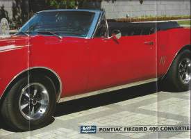 Pontiac Firebird 400 Convertible  - juliste taitettu kirjekokoon