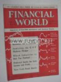Financial World 17.4.1940 -talouslehti, US Army mainos takakannessa