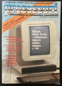 Prosessori 10/1983 - Sisältää mm. Tee se itse: kannettava tietokone ja paljon 80-luvun tietotekniikkaan kohdistuvia mainoksia