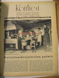 Kotiliesi 1938 nr 17 Syyskuu Kansikuva Martta Wendelin. Postilaitos 300 vuotta 2.6.1938. Kuvassa Helsingin postitalo sekä sisäkuva asiakaspalvelusta.