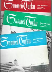 Suomen Turku  1981  nr 1,2 ja 4 yht 3 lehteä