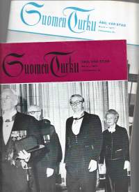 Suomen Turku  1977  nr  2 ja 4  yht 2 lehteä