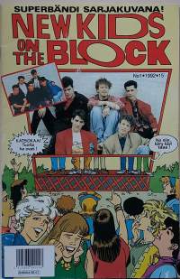 Superbändi sarjakuvana - New Kids on the Block 1/1992.  (Sarjakuvalehti, sopiva keräilykappaleeksi)