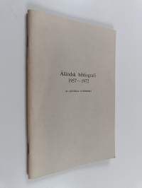 Åländsk bibliografi 1957-1972