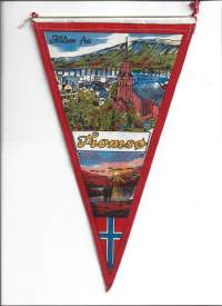 Tromsö - matkailuviiri  viiri  n 15x30 cm