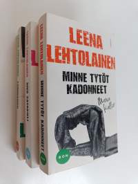 Maria Kallio -paketti (3 kirjaa) : Rivo satakieli ; Luminainen ; Minne tytöt kadonneet (pahvikotelossa)