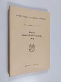 Svensk släktforskarförteckning 1978