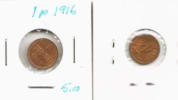 1 penni 1916