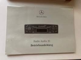Mercedes Radio Audio 10 Betriebsanleitung (pikaohje)