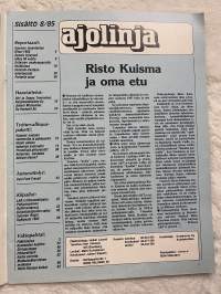 Auto tekniikka ja kuljetus 1985 nr 8
