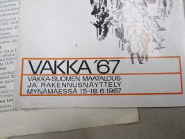 Mynämäki, kuntaesite, 1960-lukua + Vakka ´67 esite (Vakka-Suomen maatalous- ja rakennusnäyttely + ohjelma