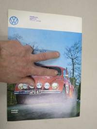 Kupla 1970 nr 2 -Volkswagen asiakaslehti, Polttomoottori saastuttaa mutta elektroniikka auttaa asiasaa, K 70 elää, Kokeiluvauhtia Keimolassa, Kesäkupla - Kisakupla