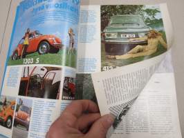 Kupla 1972 nr 3 -Volkswagen asiakaslehti, Volkswagen 1973 vuosikerta, Kuplien kidutusta, K 70 L, &quot;Halvat&quot; varaosat ja miten kävikään, ym.