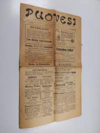 Ruovesi heinäkuun 5 päivänä 1955 : Ruoveden ja Pohjaslahden paikkakunnallinen uutis- ja ilmoituslehti