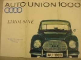 Auto Union 1000 Limousine -myyntiesite