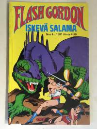 Flash gordon - Iskevä Salama! 4/1981