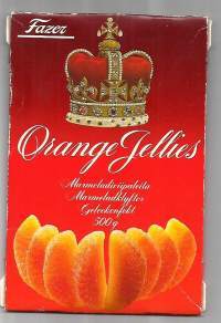 Fazer  Orange Jellies - marmelaadiviipaleita - rasian kansi