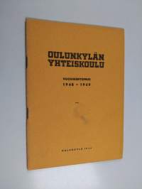 Oulunkylän yhteiskoul vuosikertomus 1948-1949