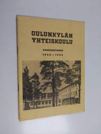 Oulunkylän yhteiskoulu vuosikertomus 1955-1956