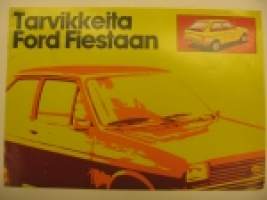 Ford Fiesta tarvikkeita -myyntiesite