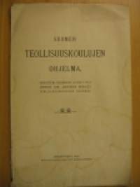 Suomen teollisuuskoulujen ohjelma 1911