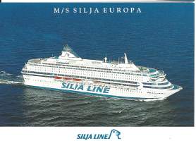 Ms Sila Europa  - laivakortti, laivapostikortti kulkematon