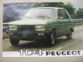 Peugeot 104 1980 -myyntiesite