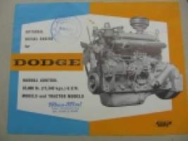 Leyland 105 BHP suorasuihkutus dieselmoottori 351 (5.76 litraa) KEW Dodge malleihin  -myyntiesite