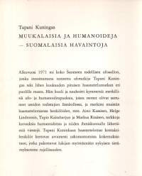Muukalaisia ja humanoideja  -suomalaisia havaintoja