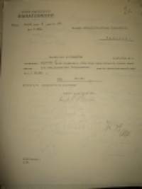 Porin kaupungin rahatoimisto, Pori 2.5 1939 asiakirja