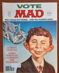 Mad Magazine  No: 218 10/1980 - Vote. You could do worse... and you always have.  (Sarjakuvalehti)