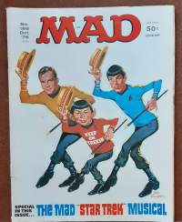 Mad Magazine  No: 186  11/1976 - The Mad &quot;Star Trek&quot; Musical.   (Sarjakuvalehti)