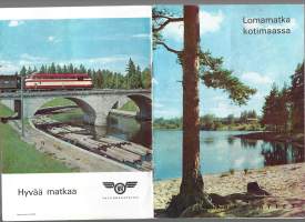 Lomamatka Suomessa 1965matkailuesite