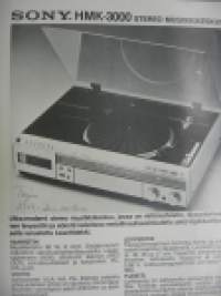 Sony HMK-3000 stereo musiikkikeskus -myyntiesite 