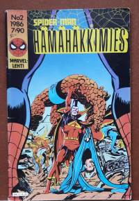 Marvel - Hämähäkkimies 2/1986 - Spider-Man. Hämähäkkimies &amp; Ihmeneloset. (Sarjakuvalehti)