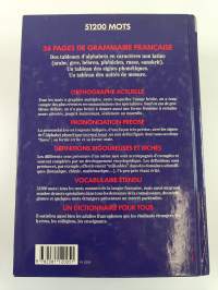 Dictionnaire actuel de la langue française - 51200 mots, 34 pages de grammaire française