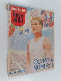 Urheilun kuva-aitta n:o 4/1952 : Olympianumero