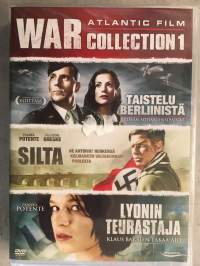 Atlantic Film War Collection 1 -  Taistelu Berliinistä - Silta -Lyonin teurastaja - Klaus Barbien takaa-ajo  (3 DVD) DVD - elokuva