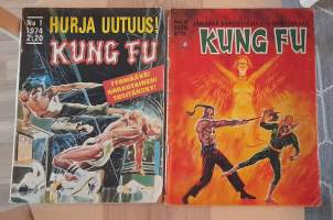 Kung Fu 1/1974 +Kung Fu 8 1976Lukulehdiksi