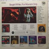 BERGEN WHITE : &quot; FOR WOMAN ONLY &quot; USA  1970 PAINOS