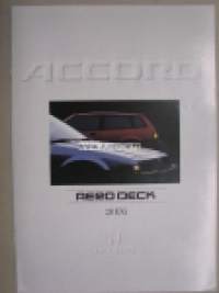 Honda Accord Aero Deck 2,0 EXi -myyntiesite