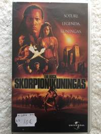 &quot; THE SKORPION KING - SKORPIONIKUNINGAS &quot;   - VHS- / Dwayne &quot;The Rock&quot; Johnson.