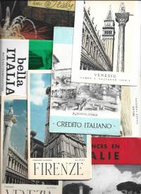 1950 luvun Italia matkailuesite  yli 10 kpl erä