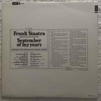 Frank Sinatra : &quot; September Of My Years &quot;  USA  1965 PAINOS