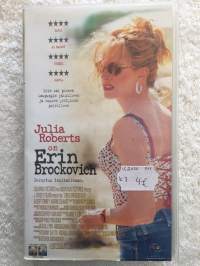 &quot;  Erin Brockovich &quot;   -   VHS -  / Aaron Eckhart, Albert Finney, Julia Roberts