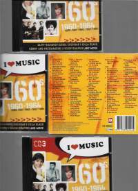 I love music  3 CD -levy 1960-64