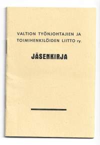 Suomen Työnjohtajien ja toimihenkilöiden liitto ry - Jäsenkirja 1962
